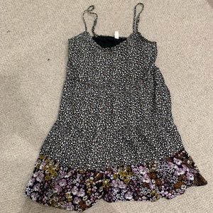 Mini Floral Babydoll Dress